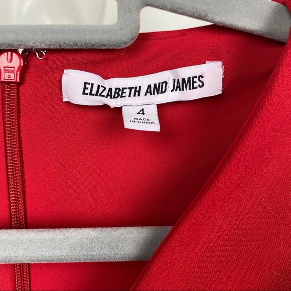 Elizabeth & James ALIVIA red dress *CELEBRITY worn - Picture 4 of 8